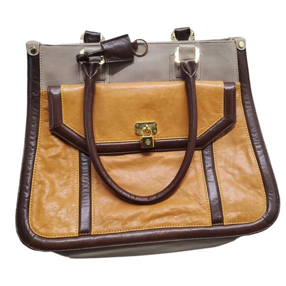 Tory Burch Small Faux Leather Tote - Picture 2 of 10